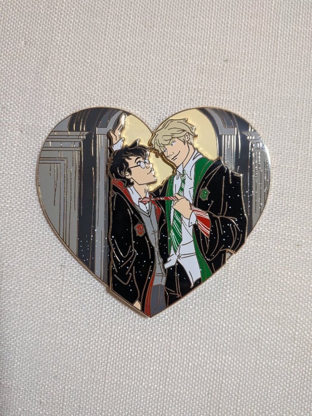 Drarry Heart pin